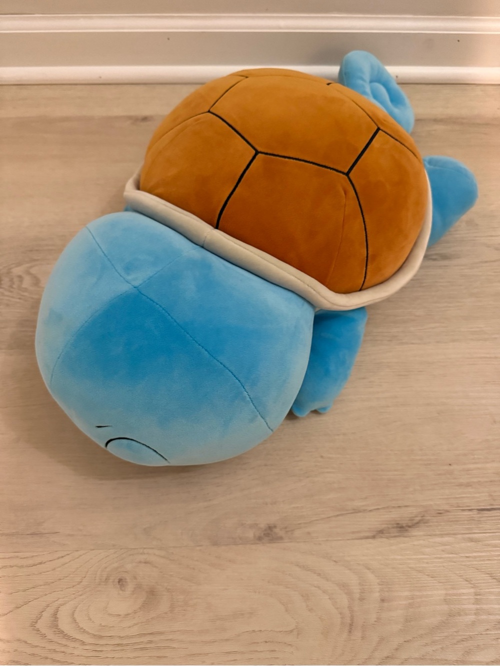 Pokemon 21” sleeping Squirtle plush